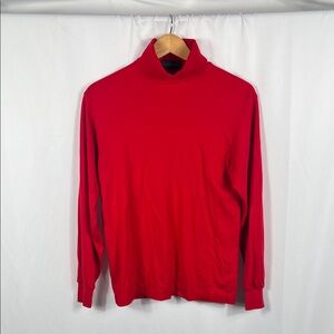 Classic‎ Vintage 90’s Outer Banks Women’s Red Turtleneck Medium 100% Cotton